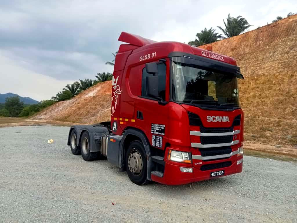 GLSB 01 Scania G410 prime mover